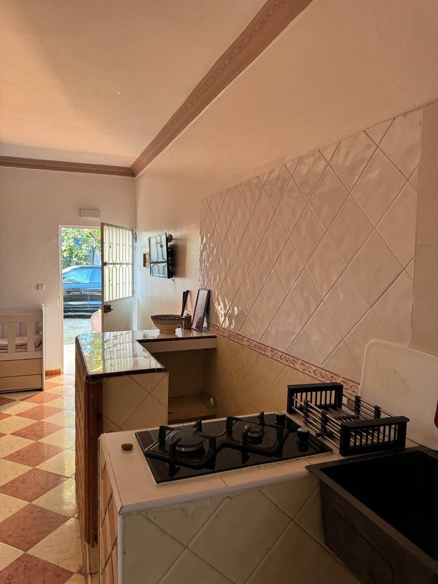 Camping Nature & Mer Tahadart - Bungalows Briech Chambre photo